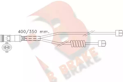 Контакт R BRAKE 610338RB